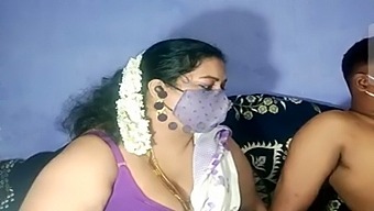 A Lustful Indian Woman Gives A Blowjob.
