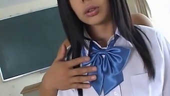 Aya Seto Is A Gorgeous Asian Schoolgirl.