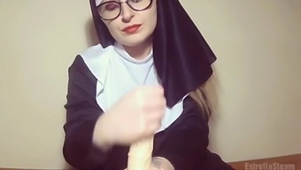Sex Toy Fun With A Kinky Nun