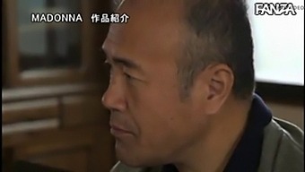 The Japanese Wife Cheats With His Father In The Law.