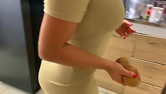 Stepbrother And Stepsister Have Real Sex In The Kitchen