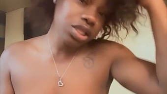 Ebony Stepsister Gets Down On Her Knees For Bbc