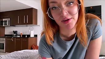 Redheaded Step Sister Gets Naughty And Squirts On Your Cock