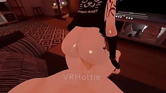 Experience A Lap Dance And Pov Cock Rub On The Couch With Vrchat