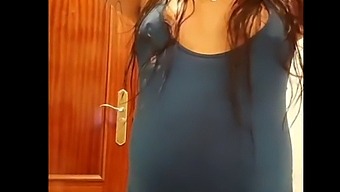 Real And Horny Pregnant Lady From Spain In A Homemade Video