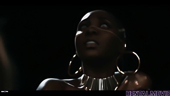 Artificial Intelligence-Created Adult Animation Featuring A Latin Woman Possessed By An African Deity Who Commands Sexual Submission And Oral Pleasure