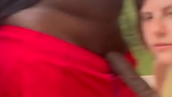 Chubby Girl Discovered Big Black Cock During Park Workout