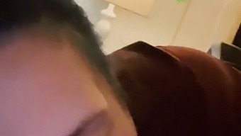 Licking Balls And Deepthroating With A Hot Milf