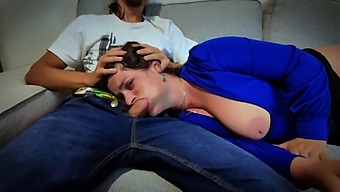 Stepson'S Wild Encounter With Stepmom: Big Tits And Face Fucking