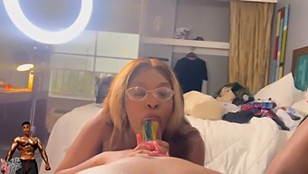 Big Natural Tits Moms Compete In A Dick Sucking Contest With Their Partners As Judges - Preview