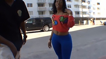 Miyamme Spice'S Voluptuous Derriere Gets A Vigorous Pounding
